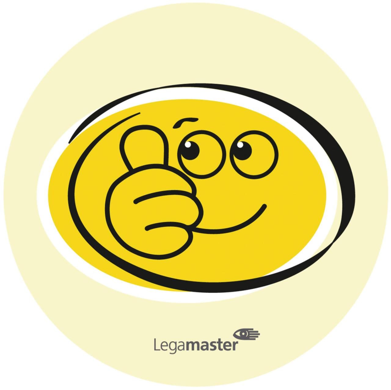 Legamaster Moderationskarten Ø 9,5 cm gelb von Legamaster