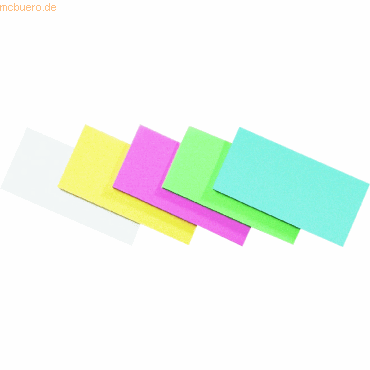 Legamaster Moderationskarten Rechtecke 9,5x20cm VE=500 sortiert Legamaster Moderationskarten Rechtecke 9,5x20cm VE=500 sortiert von Legamaster