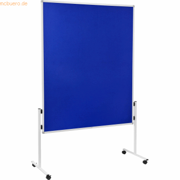 Legamaster Moderationswand Economy Filz 150x120cm blau von Legamaster