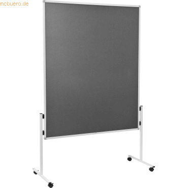 Legamaster Moderationswand Economy Filz 150x120cm grau von Legamaster