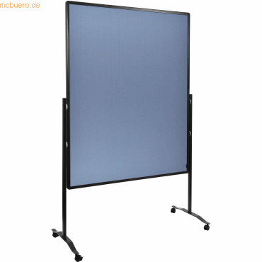 Legamaster Moderationswand Premium Plus 120x150cm Filz blaugrau von Legamaster