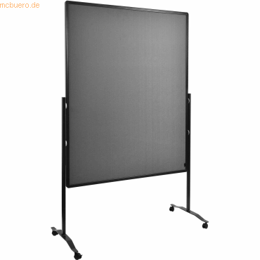 Legamaster Moderationswand Premium Plus 120x150cm Filz grau von Legamaster