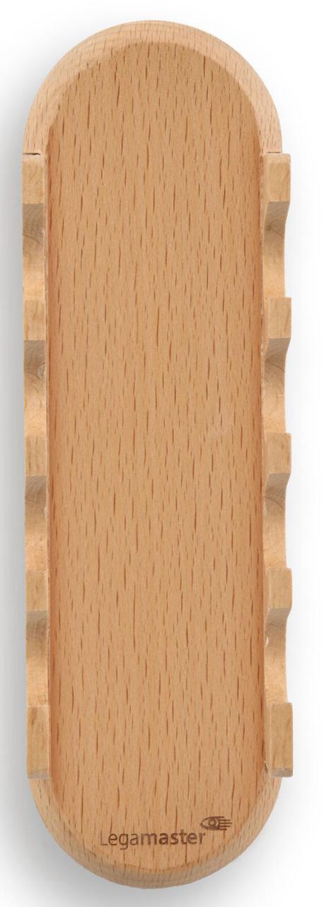 Legamaster Stiftehalter Wooden Glasboard-Markerhalter 6,2 x 3,9 x 24,0 cm Braun von Legamaster