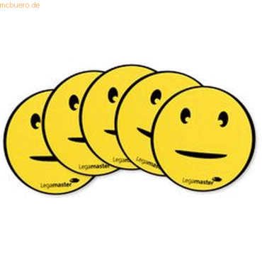 Legamaster Symbolmagnet Emoticon-Symbol 50mm gelb Legamaster Symbolmagnet Emoticon-Symbol 50mm gelb von Legamaster