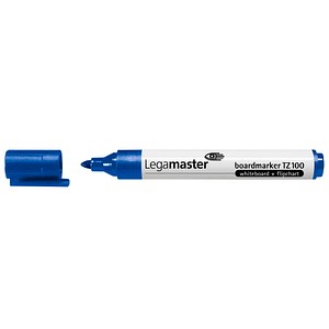 Legamaster TZ 100 Whiteboard- und Flipchart-Marker blau 1,5 - 3,0 mm, 10 St. von Legamaster