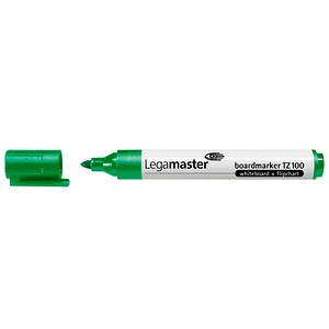 Legamaster TZ 100 Whiteboard- und Flipchart-Marker grün 1,5 - 3,0 mm, 10 St. von Legamaster