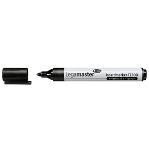 Legamaster TZ 100 Whiteboard- und Flipchart-Marker schwarz 1,5 - 3,0 mm, 10 St. von Legamaster