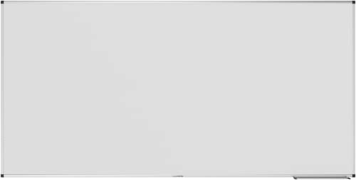 Legamaster UNITE Plus Whiteboard – weiß – 100 x 200 cm - Magnettafel aus emailliertem Stahl inklusive Markerablage, Montageset und Montageanleitungrker - trocken abwischbar von Legamaster