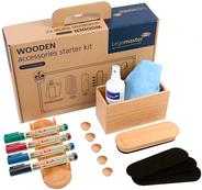 Legamaster WOODEN Whiteboard Zubehörset 17-teilig. Produkttyp: Zubehörset, Ursprungsland: China, Zertifizierung: FSC mix 70%. Breite: 214 mm, Tiefe: 333 mm, Höhe: 74 mm. Verpackungsbreite: 206 mm, Verpackungstiefe: 318 mm, Verpackungshöhe: 70 mm (7-125600) Legamaster WOODEN Whiteboard Zubehörset 17-teilig. Produkttyp: Zubehörset, Ursprungsland: China, Zertifizierung: FSC mix 70%. Breite: 214 mm, Tiefe: 333 mm, Höhe: 74 mm. Verpackungsbreite: 206 mm, Verpackungstiefe: 318 mm, Verpackungshöhe: 70 mm (7-125600) von Legamaster