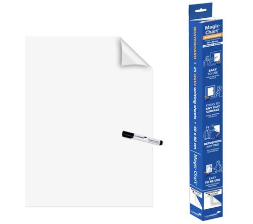 Legamaster Whiteboard-Folien Magic-Chart (B x H) 600mm x 800mm Weiß von Legamaster