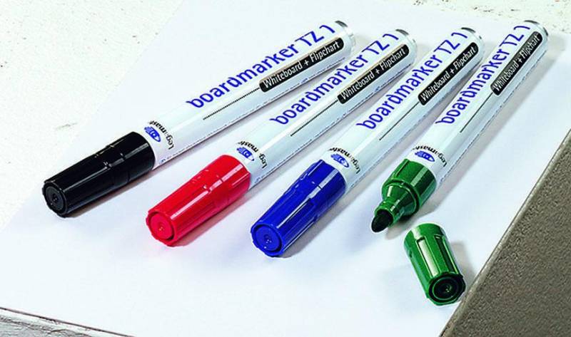 Legamaster TZ 1 Whiteboard-Marker 1.5 - 3.0 mm Mehrfarbig von Legamaster