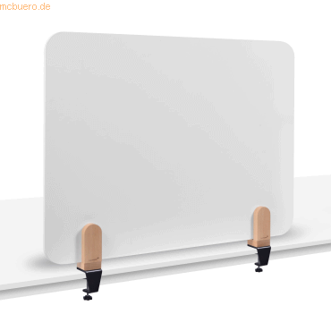 Legamaster Whiteboard-Tischtrennwand Elements 60x80cm mit Tischklammer von Legamaster