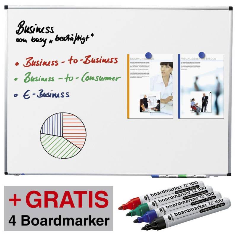 Legamaster Whiteboard PREMIUM 90,0 x 60,0 cm weiß von Legamaster