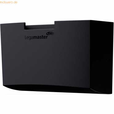 Legamaster Zubehörhalter für Whiteboards magnetisch leer schwarz von Legamaster