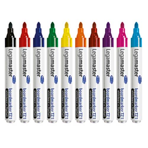 Legamaster boardmarker TZ 1 7-110099 Whiteboardmarker Blau, Braun, Grün, Rot, Schwarz, Orange, Viol von Legamaster