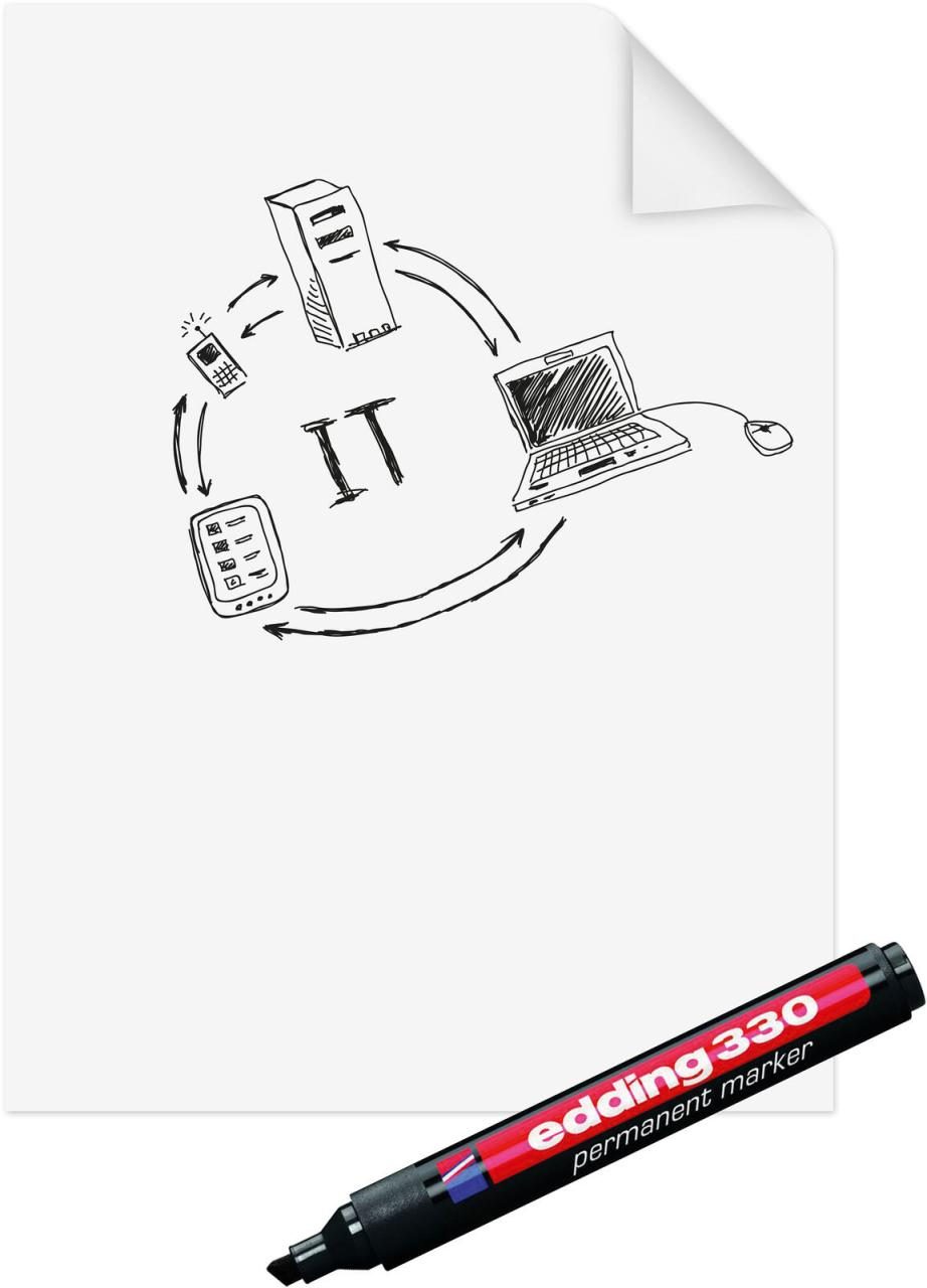 Legamaster Flipchart-Folie 60,0 x 80,0 cm Legamaster Flipchart-Folie 60,0 x 80,0 cm von Legamaster