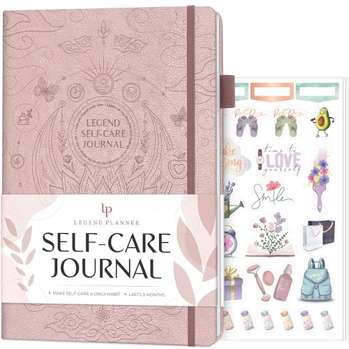 Legend Self-Care Journal – Geführtes tägliches Reflexions-Tagebuch zur Unterstützung der geistigen und körperlichen Gesundheit – tägliche Stimmung, Meditation und persönliche Entwicklung – 18 x 26,7 Legend Self-Care Journal – Geführtes tägliches Reflexions-Tagebuch zur Unterstützung der geistigen und körperlichen Gesundheit – tägliche Stimmung, Meditation und persönliche Entwicklung – 18 x 26,7 von Legend Planner