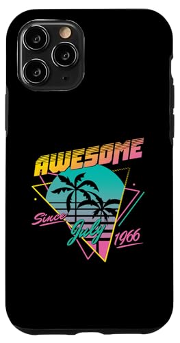Awesome Since July 1966 Hülle für iPhone 11 Pro Awesome Since July 1966 Hülle für iPhone 11 Pro von Legend Since Birthday Retro Palm