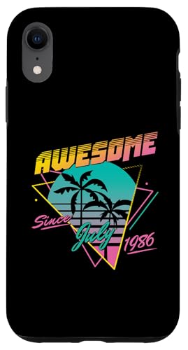 Awesome Since July 1986 Hülle für iPhone XR Awesome Since July 1986 Hülle für iPhone XR von Legend Since Birthday Retro Palm