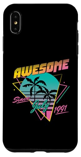 Awesome Since July 1991 Hülle für iPhone XS Max Awesome Since July 1991 Hülle für iPhone XS Max von Legend Since Birthday Retro Palm