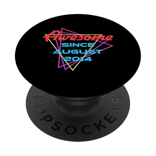 Awesome Since August 2014 PopSockets Klebender PopGrip Awesome Since August 2014 PopSockets Klebender PopGrip von Legend Since Birthday