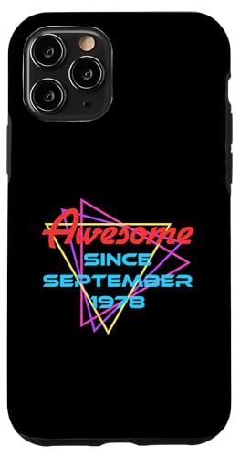 Awesome Since September 1978 Hülle für iPhone 11 Pro Awesome Since September 1978 Hülle für iPhone 11 Pro von Legend Since Birthday