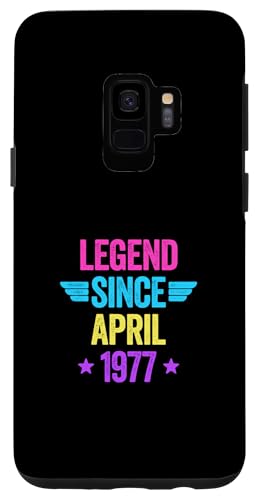 Hülle für Galaxy S9 Legend Since April 1977 von Legend Since Birthday