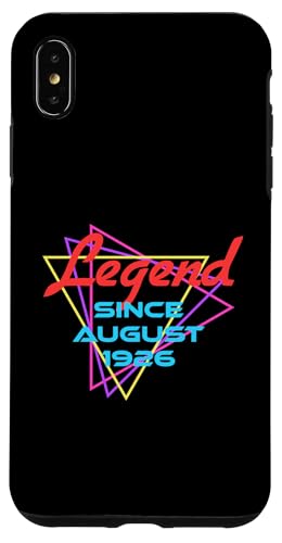 Legend Since August 1926 Hülle für iPhone XS Max Legend Since August 1926 Hülle für iPhone XS Max von Legend Since Birthday