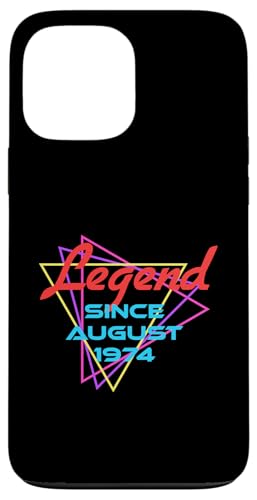Legend Since August 1974 Hülle für iPhone 13 Pro Max von Legend Since Birthday