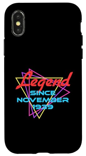 Legend Since November 1939 Hülle für iPhone X/XS Legend Since November 1939 Hülle für iPhone X/XS von Legend Since Birthday