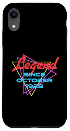 Legend Since October 1928 Hülle für iPhone XR Legend Since October 1928 Hülle für iPhone XR von Legend Since Birthday