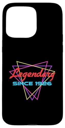 Legendary Since 1926 Hülle für iPhone 15 Pro Max Legendary Since 1926 Hülle für iPhone 15 Pro Max von Legend Since Birthday
