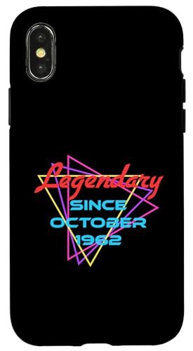 Legendary Since October 1962 Hülle für iPhone X/XS Legendary Since October 1962 Hülle für iPhone X/XS von Legend Since Birthday