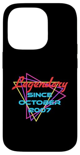 Legendary Since October 2007 Hülle für iPhone 14 Pro Legendary Since October 2007 Hülle für iPhone 14 Pro von Legend Since Birthday
