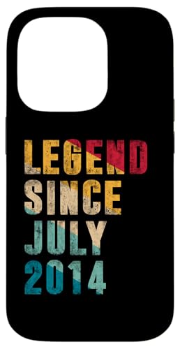 11 Years Old Legend Since Juli 2014 Vintage 11th Birthday Hülle für iPhone 14 Pro von Legend Since Retro Vintage Birthday Gifts By Mj