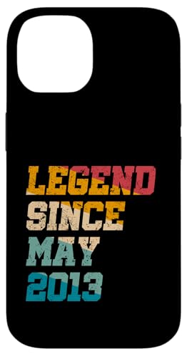 12 Jahre alte Legende seit Mai 2013, 12. Geburtstag im Vintage-Stil Hülle für iPhone 14 von Legend Since Retro Vintage Birthday Gifts By Mj