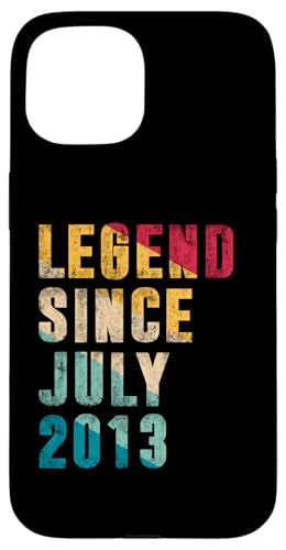 12 Years Old Legend Since Juli 2013 Vintage 12th Birthday Hülle für iPhone 15 von Legend Since Retro Vintage Birthday Gifts By Mj