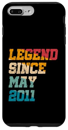 14 Jahre alte Legende seit Mai 2011, 14. Geburtstag von Vintage Hülle für iPhone 7 Plus/8 Plus 14 Jahre alte Legende seit Mai 2011, 14. Geburtstag von Vintage Hülle für iPhone 7 Plus/8 Plus von Legend Since Retro Vintage Birthday Gifts By Mj