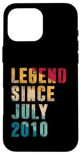 15 Years Old Legend Since Juli 2014 Vintage 15th Birthday Hülle für iPhone 16 Pro Max von Legend Since Retro Vintage Birthday Gifts By Mj