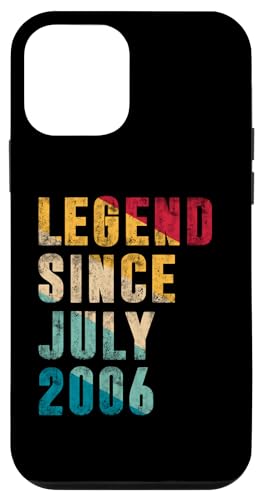 19 Jahre alte Legende seit Juli 2006 Vintage 19. Geburtstag Hülle für iPhone 12 mini von Legend Since Retro Vintage Birthday Gifts By Mj