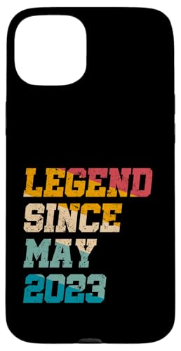 2 Jahre alte Geschenke Legende seit Mai 2023 Vintage 2. Geburtstag Hülle für iPhone 15 Plus von Legend Since Retro Vintage Birthday Gifts By Mj
