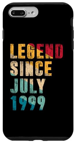 26 Years Old Legend Since Juli 1999 Vintage 26th Birthday Hülle für iPhone 7 Plus/8 Plus 26 Years Old Legend Since Juli 1999 Vintage 26th Birthday Hülle für iPhone 7 Plus/8 Plus von Legend Since Retro Vintage Birthday Gifts By Mj