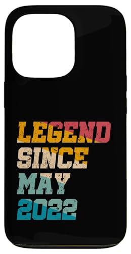3 Jahre alte Geschenke Legende seit Mai 2022 Vintage 3. Geburtstag Hülle für iPhone 13 Pro von Legend Since Retro Vintage Birthday Gifts By Mj