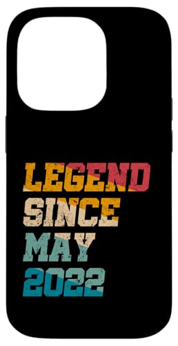 3 Jahre alte Geschenke Legende seit Mai 2022 Vintage 3. Geburtstag Hülle für iPhone 14 Pro 3 Jahre alte Geschenke Legende seit Mai 2022 Vintage 3. Geburtstag Hülle für iPhone 14 Pro von Legend Since Retro Vintage Birthday Gifts By Mj
