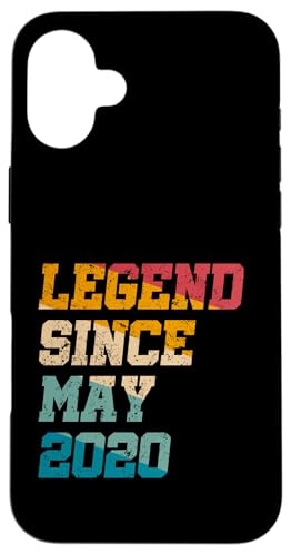 5 Jahre alte Geschenke Legende seit Mai 2020 Vintage 5. Geburtstag Hülle für iPhone 16 Plus von Legend Since Retro Vintage Birthday Gifts By Mj