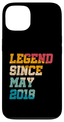 7 Jahre alte Geschenke Legende seit Mai 2018 Vintage 7. Geburtstag Hülle für iPhone 13 von Legend Since Retro Vintage Birthday Gifts By Mj