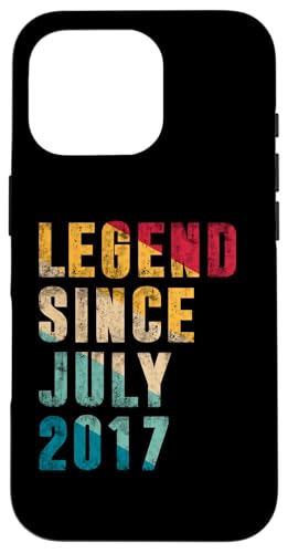 8 Years Old Gift Legend Since Juli 2017 Vintage 8th Birthday Hülle für iPhone 16 Pro 8 Years Old Gift Legend Since Juli 2017 Vintage 8th Birthday Hülle für iPhone 16 Pro von Legend Since Retro Vintage Birthday Gifts By Mj