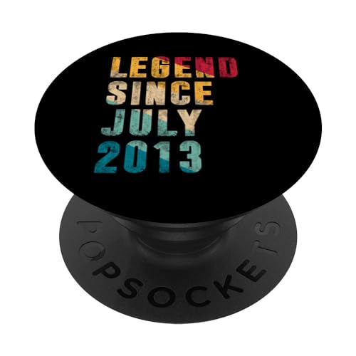 Legend Since Juli 2013 Retro 12 Years Old Gift 12th Birthday PopSockets Klebender PopGrip Legend Since Juli 2013 Retro 12 Years Old Gift 12th Birthday PopSockets Klebender PopGrip von Legend Since Retro Vintage Birthday Gifts By Mj