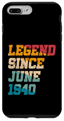 Legend Since June 1940 Lustiger 85. Geburtstag im Retro-Look, 85 Jahre Hülle für iPhone 7 Plus/8 Plus Legend Since June 1940 Lustiger 85. Geburtstag im Retro-Look, 85 Jahre Hülle für iPhone 7 Plus/8 Plus von Legend Since Vintage Anniversary Birthday Gifts Mj