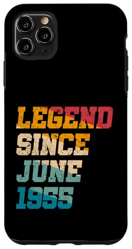 Legend Since June 1955 Lustiger 70jähriger Retro-Look zum 70. Geburtstag Hülle für iPhone 11 Pro Max Legend Since June 1955 Lustiger 70jähriger Retro-Look zum 70. Geburtstag Hülle für iPhone 11 Pro Max von Legend Since Vintage Anniversary Birthday Gifts Mj